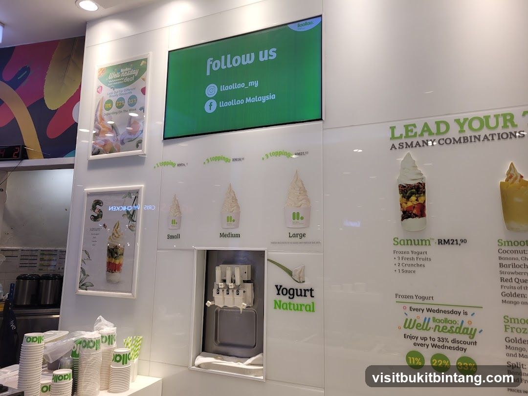 Yogurt Shop Display