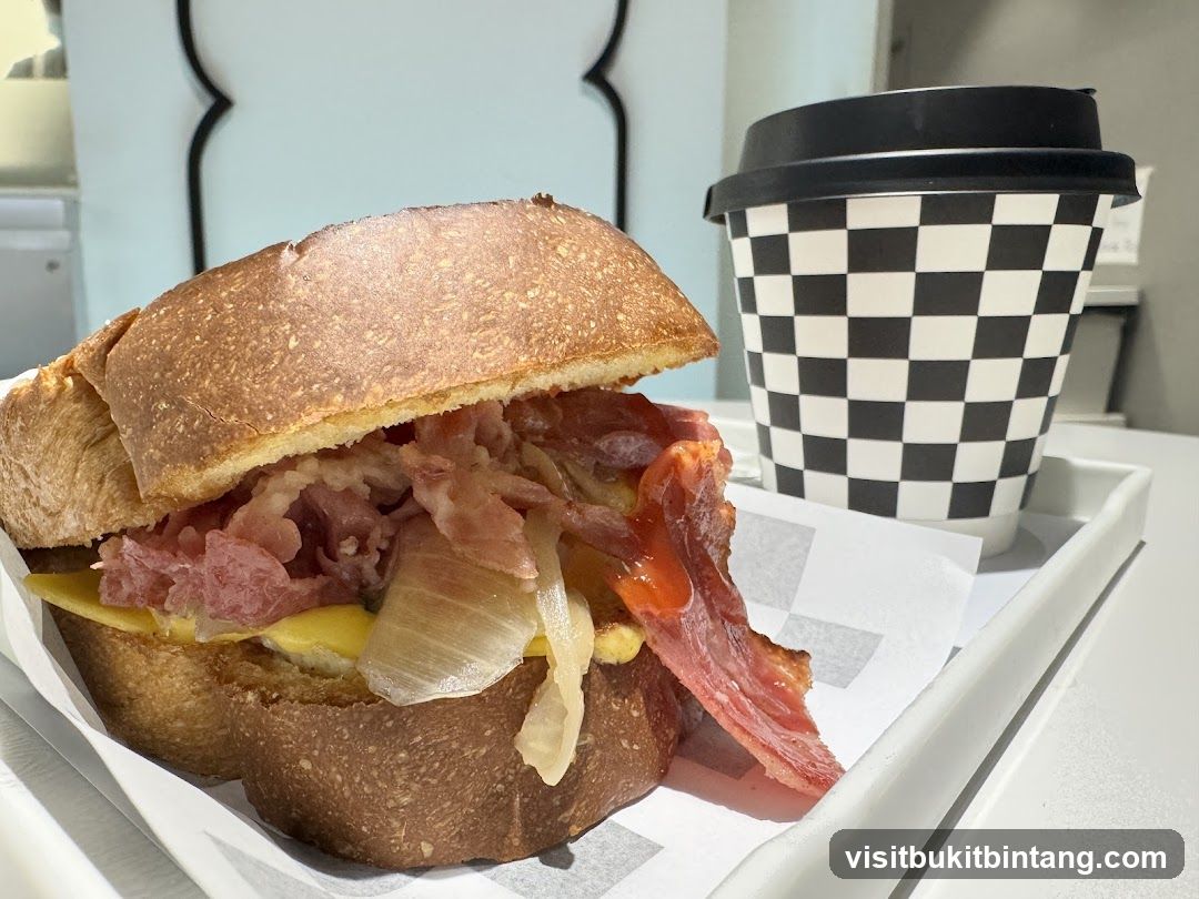 Sandwich and Coffee