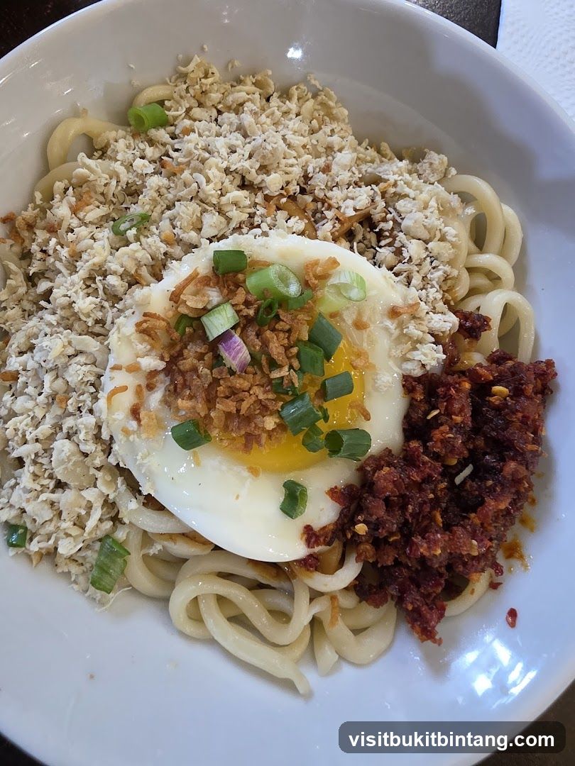 Noodle Bowl with Egg and Toppings