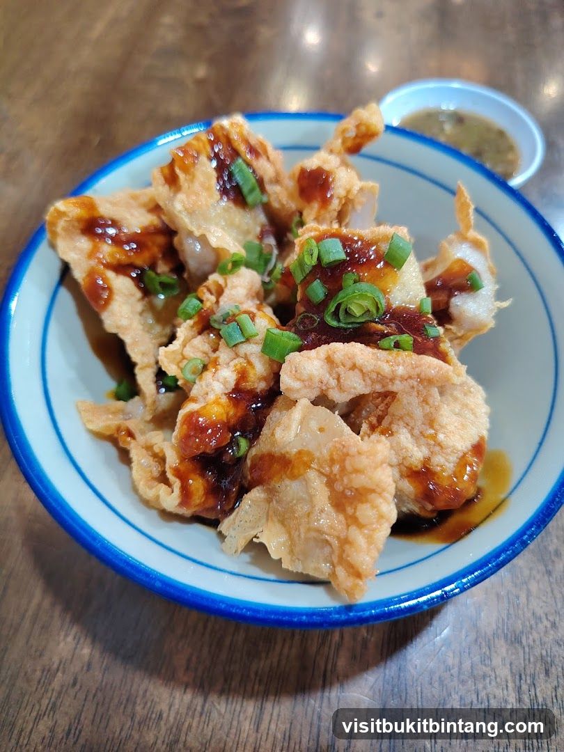 Crispy Fried Dish with Sauce