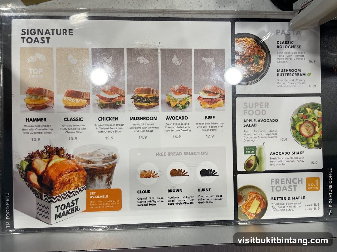 TM. FOOD MENU