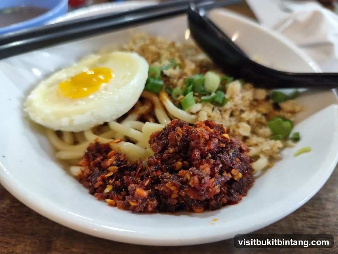 Noodles with Egg and Chili Paste