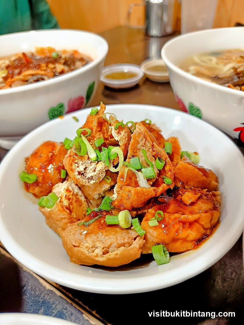 Fried Tofu with Scallions