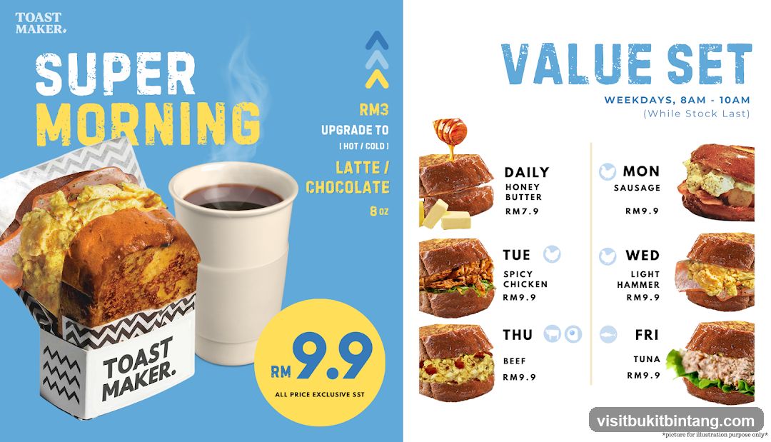 Toast Maker Super Morning Value Set