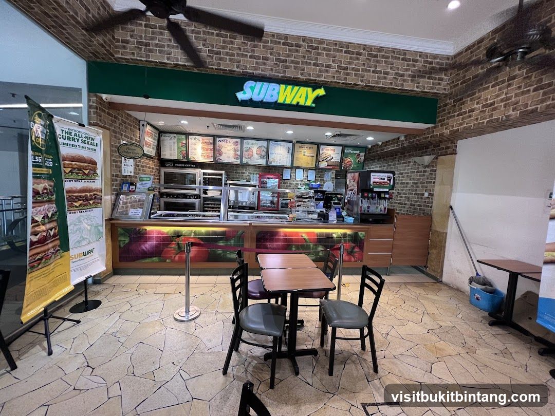 Subway Restaurant Interior