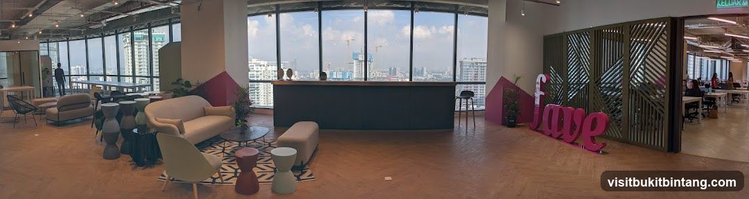 Modern Office Reception Area