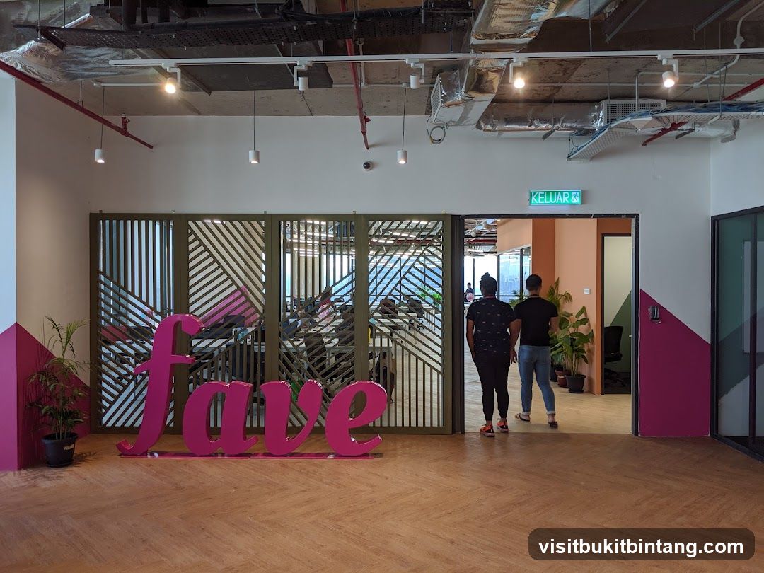 Office Entrance with Fave Logo