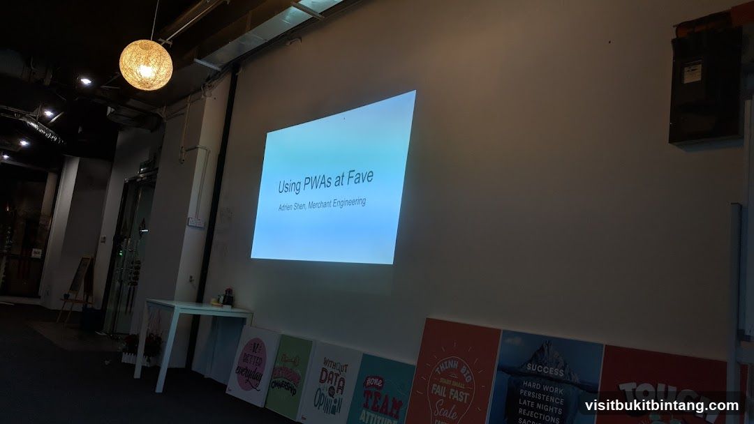 Presentation slide and motivational posters