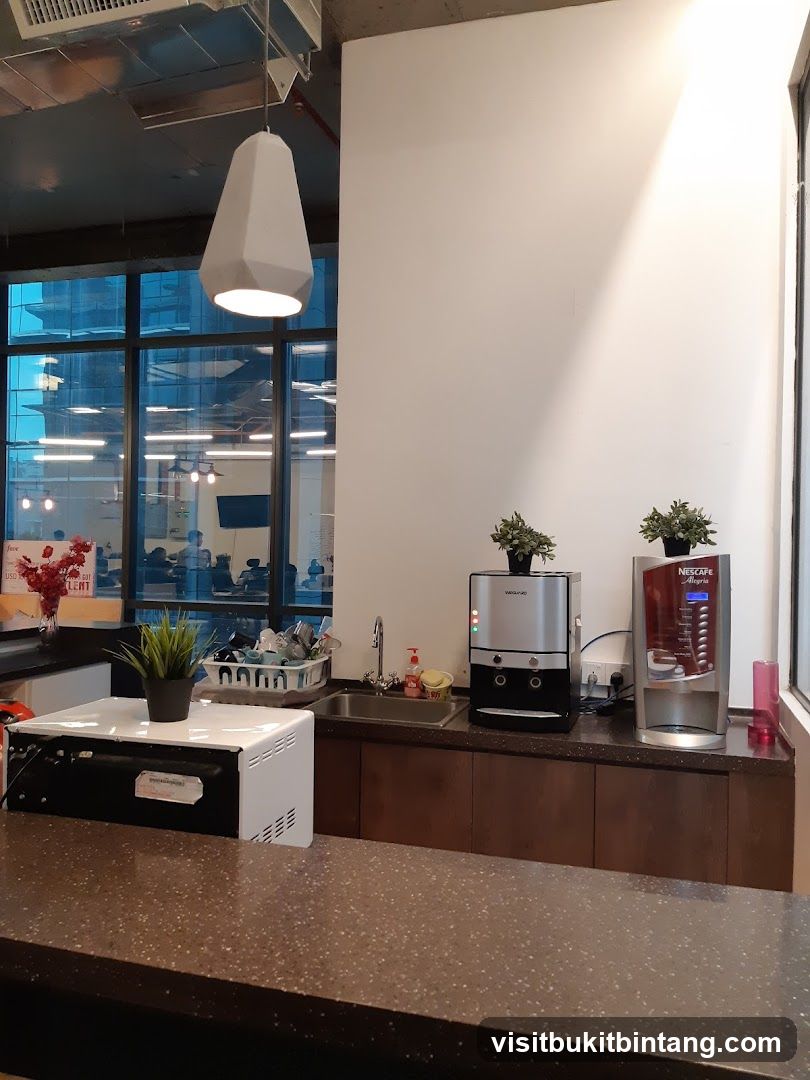 Office Break Room Coffee Station