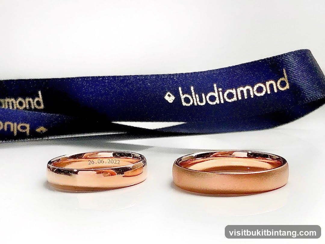Rose Gold Wedding Bands