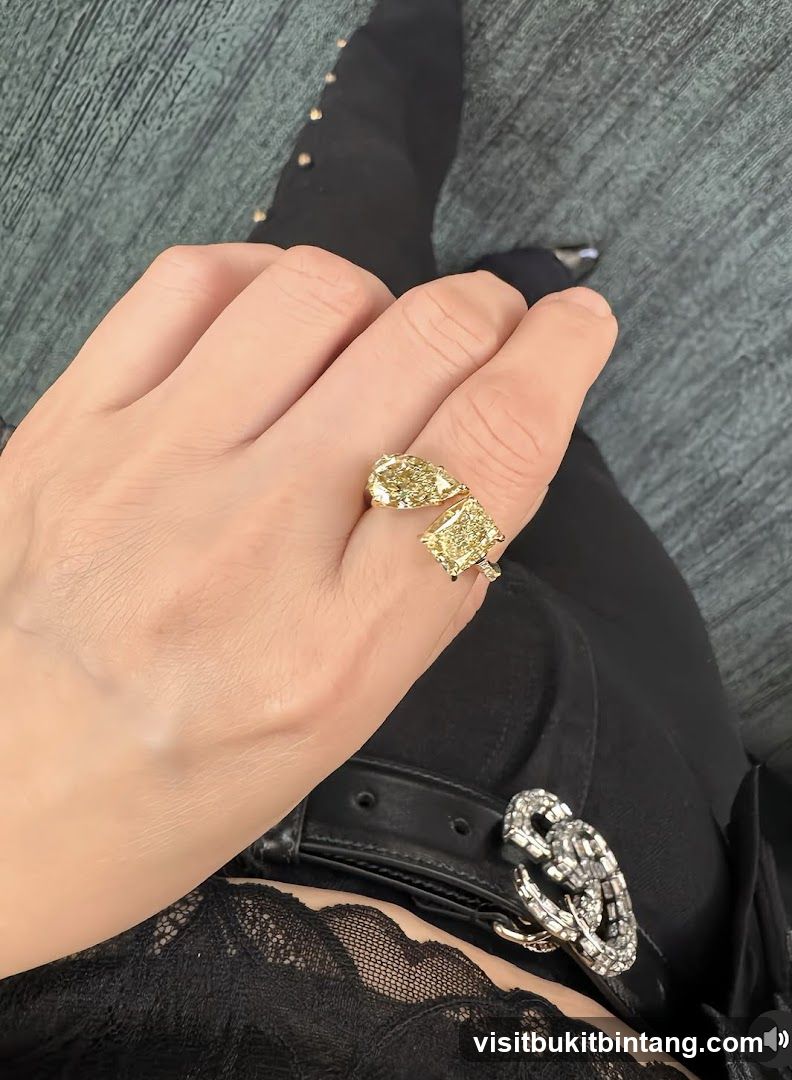 Diamond Ring and Belt Buckle