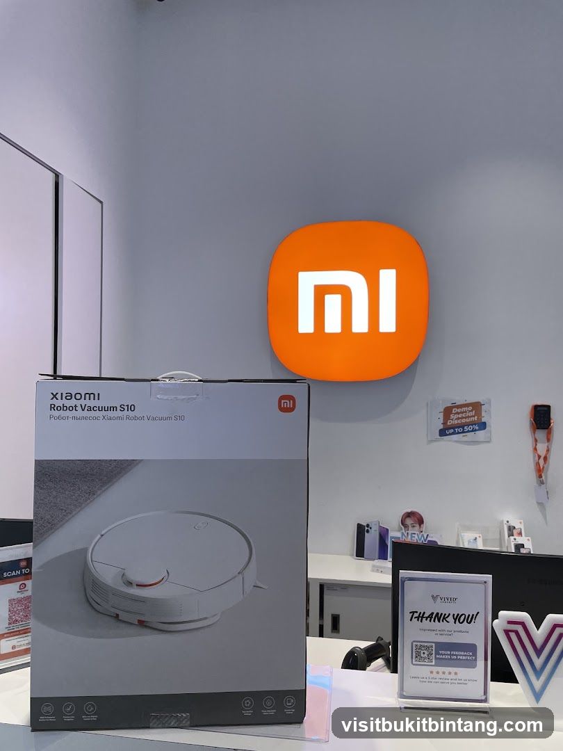 Xiaomi Robot Vacuum S10 Display
