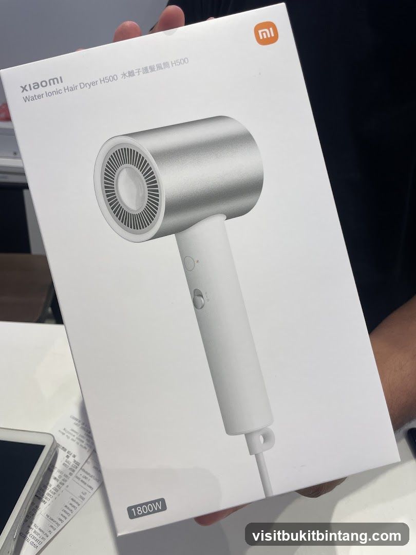 Xiaomi Water Ionic Hair Dryer H500 Box