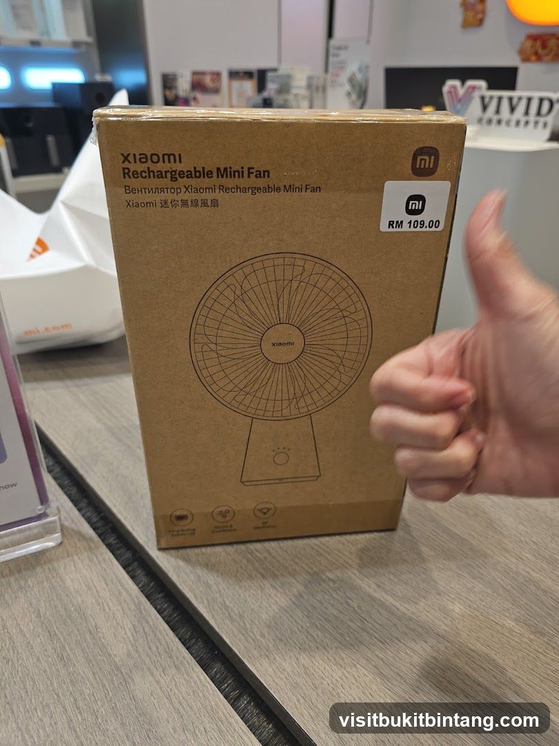 Xiaomi Rechargeable Mini Fan Box
