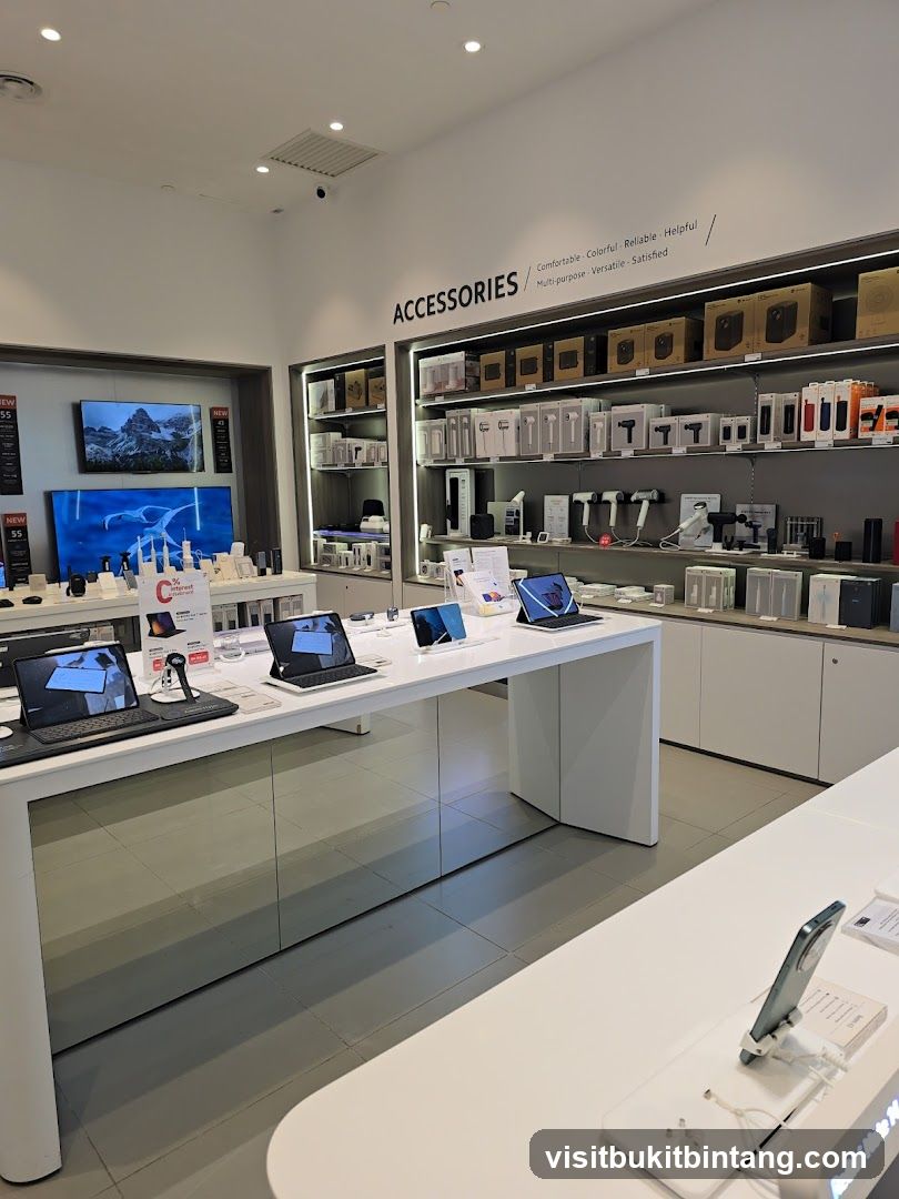Electronics Store Interior