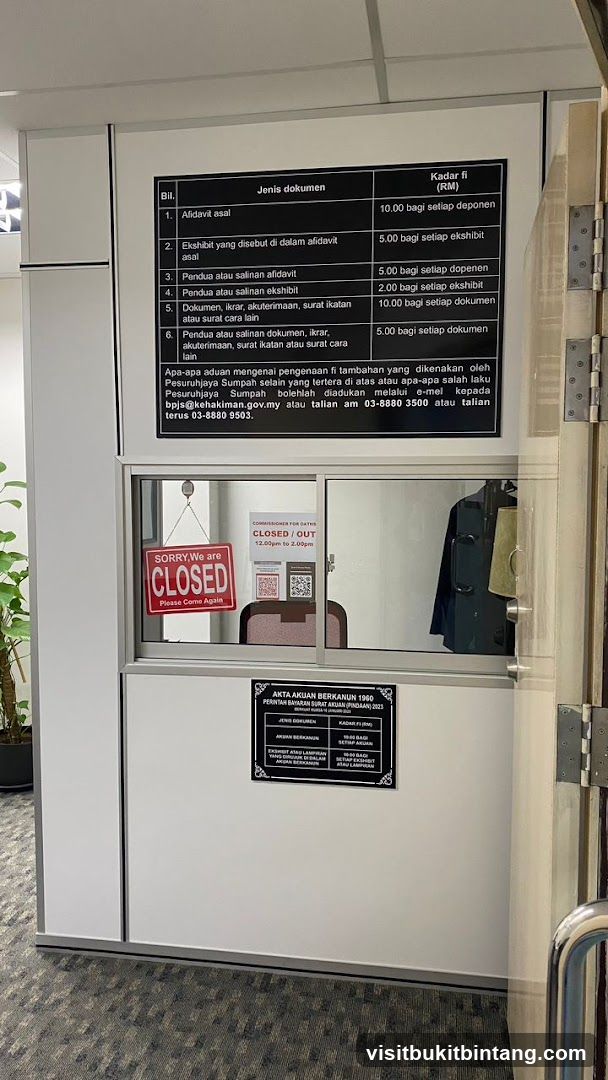 Mohd Farid Ghazi(Commissioner For Oaths/Pesuruhjaya Sumpah Plaza Mont Kiara)