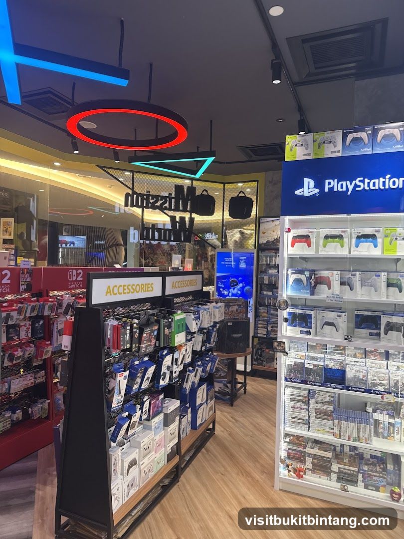 Video Game Store Interior