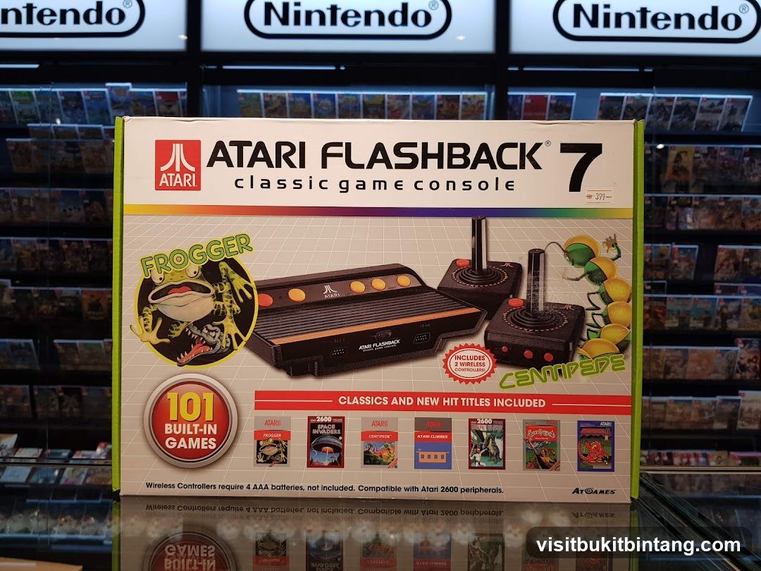 Atari Flashback 7 Classic Game Console Box