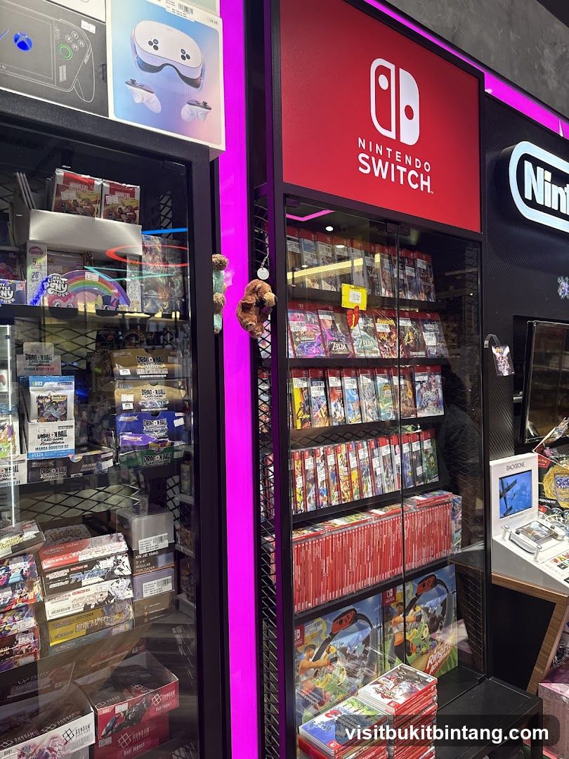Nintendo Switch Games Display