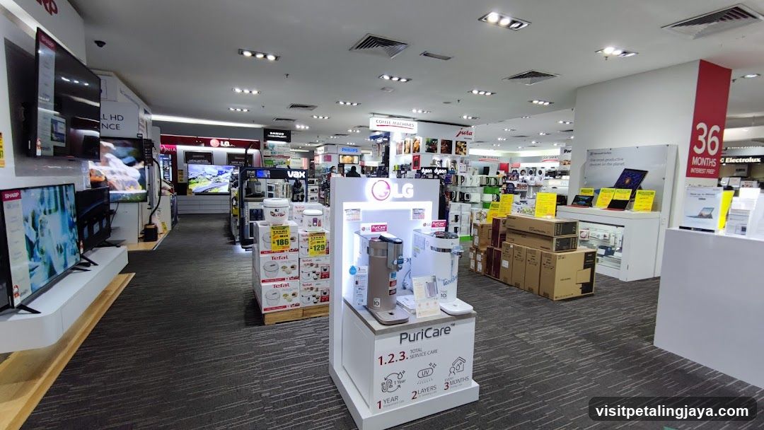 Electronics Store Interior
