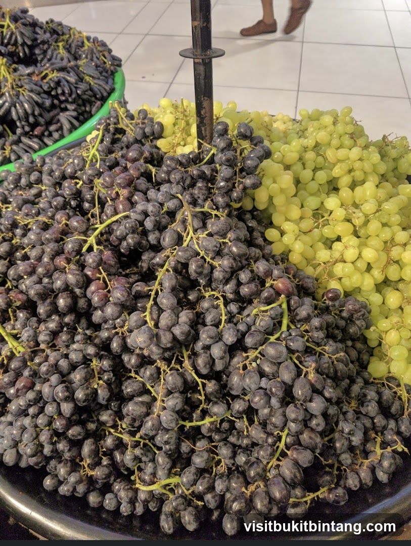 Grapes on Display