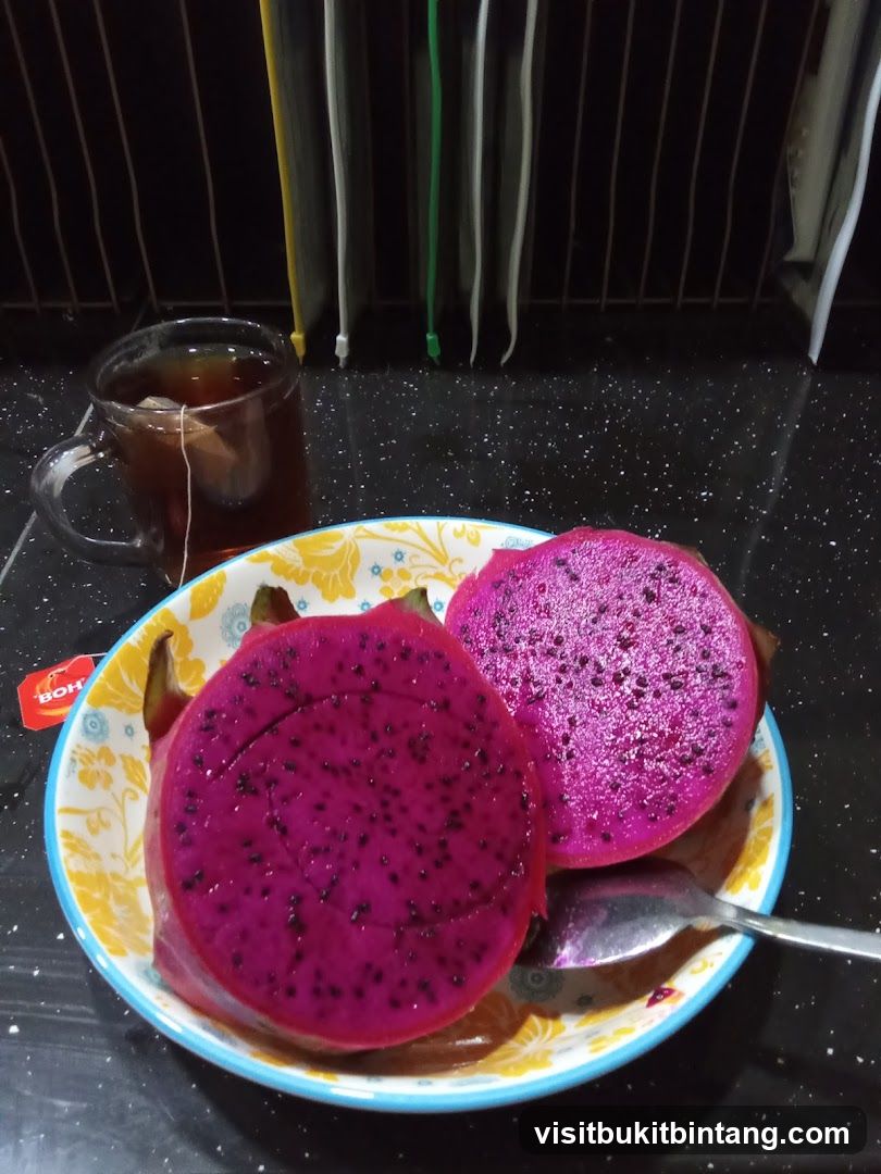 Dragon Fruit and Tea