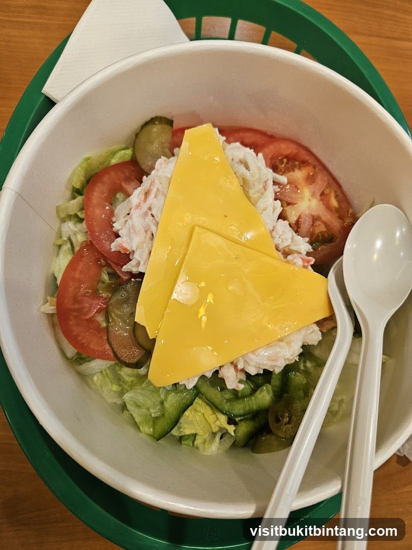 Crab Salad with Cheese