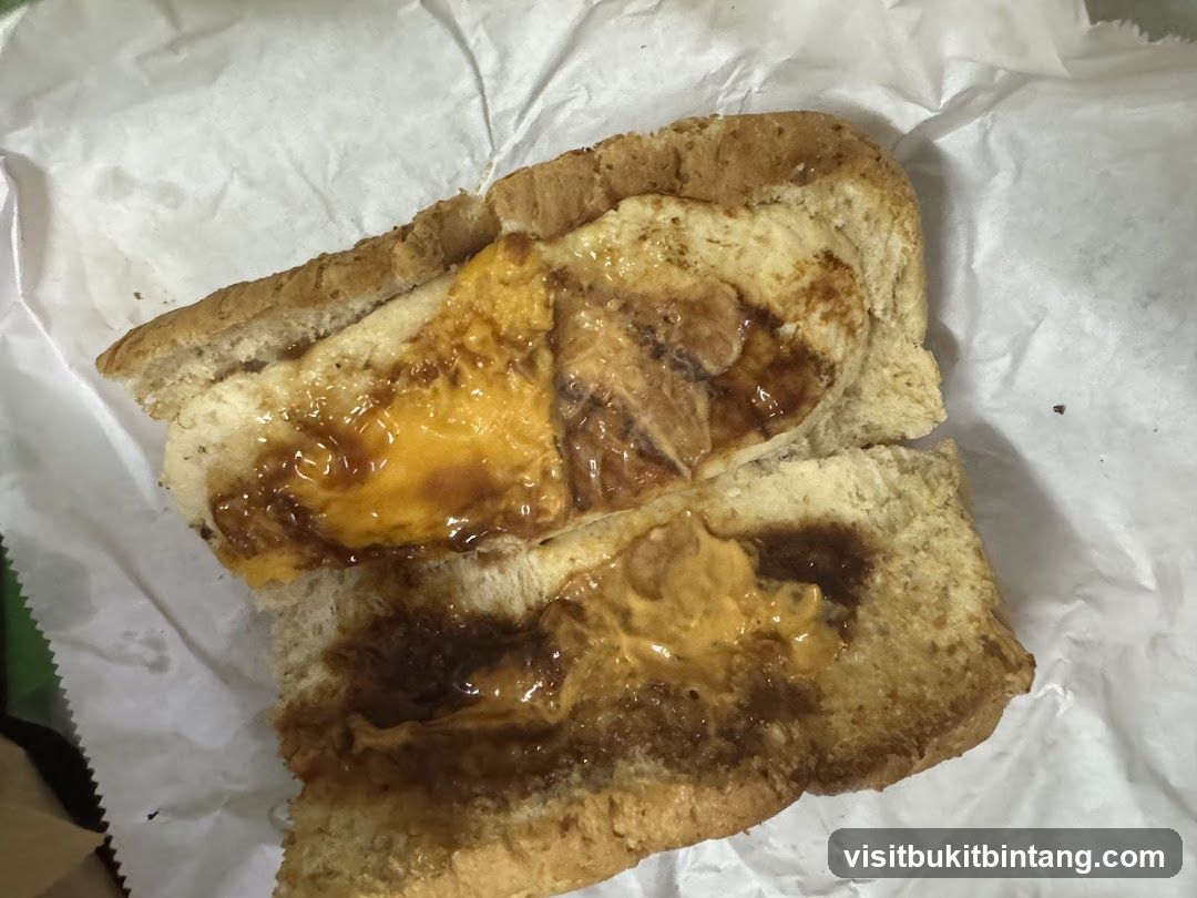 Peanut Butter and Cheese Sandwich