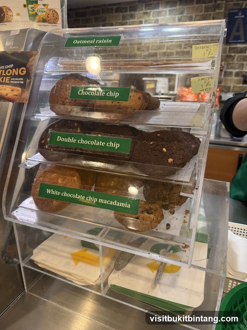 Subway Cookies Display