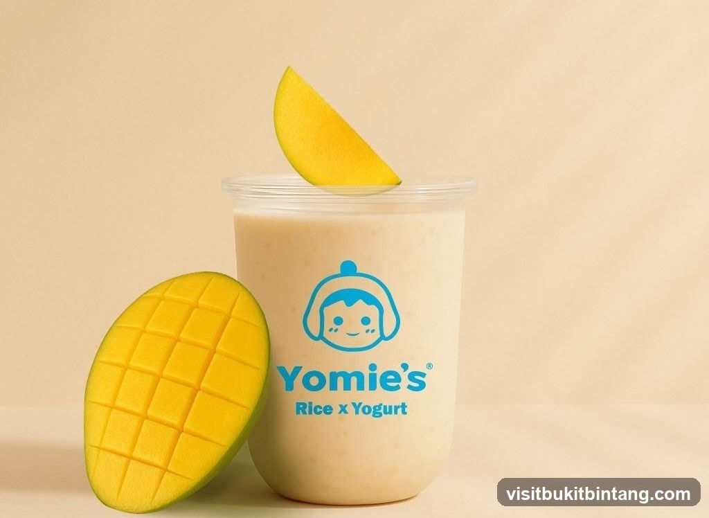 Mango Rice Yogurt Drink