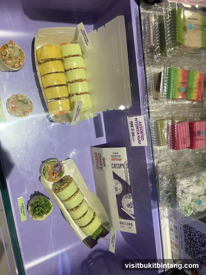 Assorted Kuih and Popiah