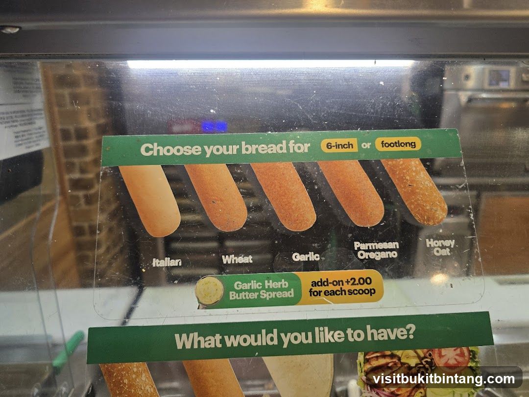 Choose your bread