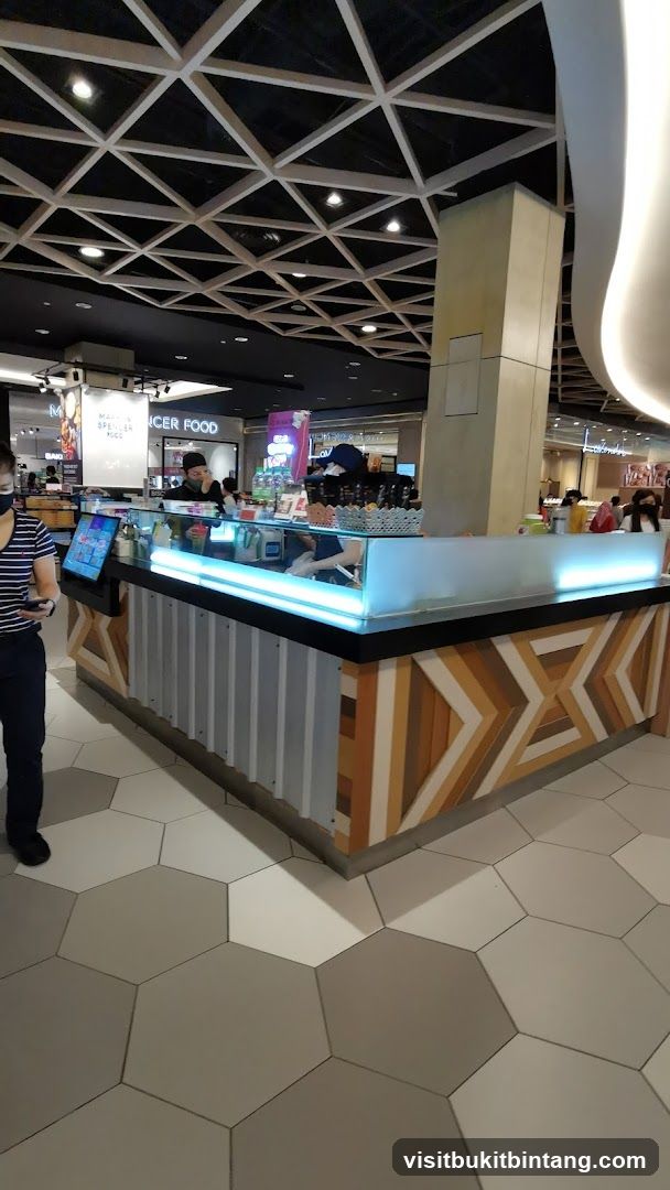 Food stall in a mall