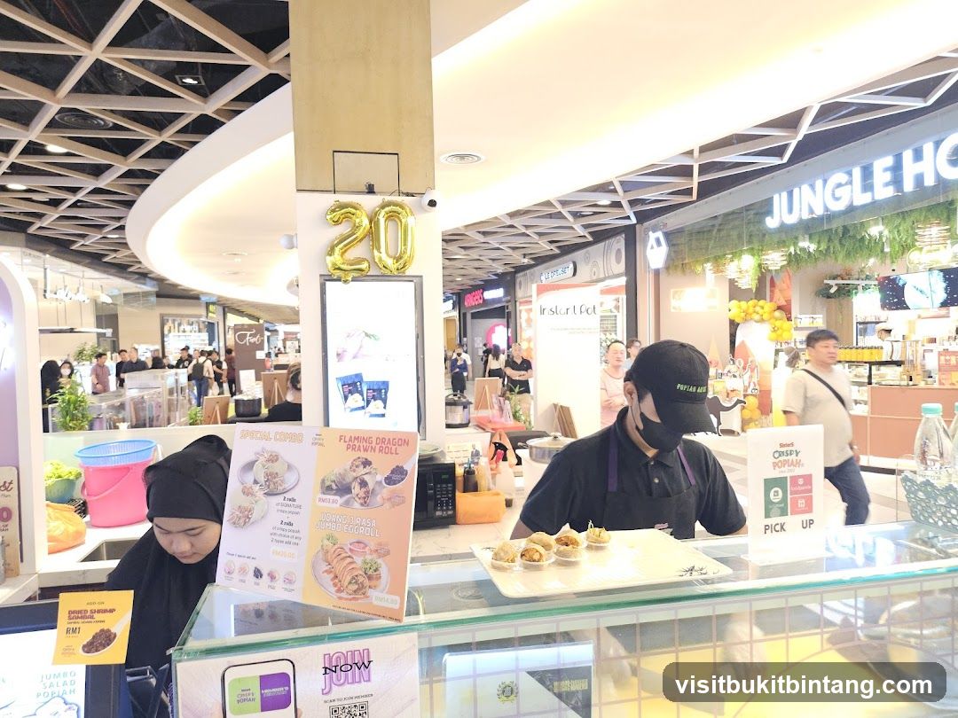 Food Stall in Mall