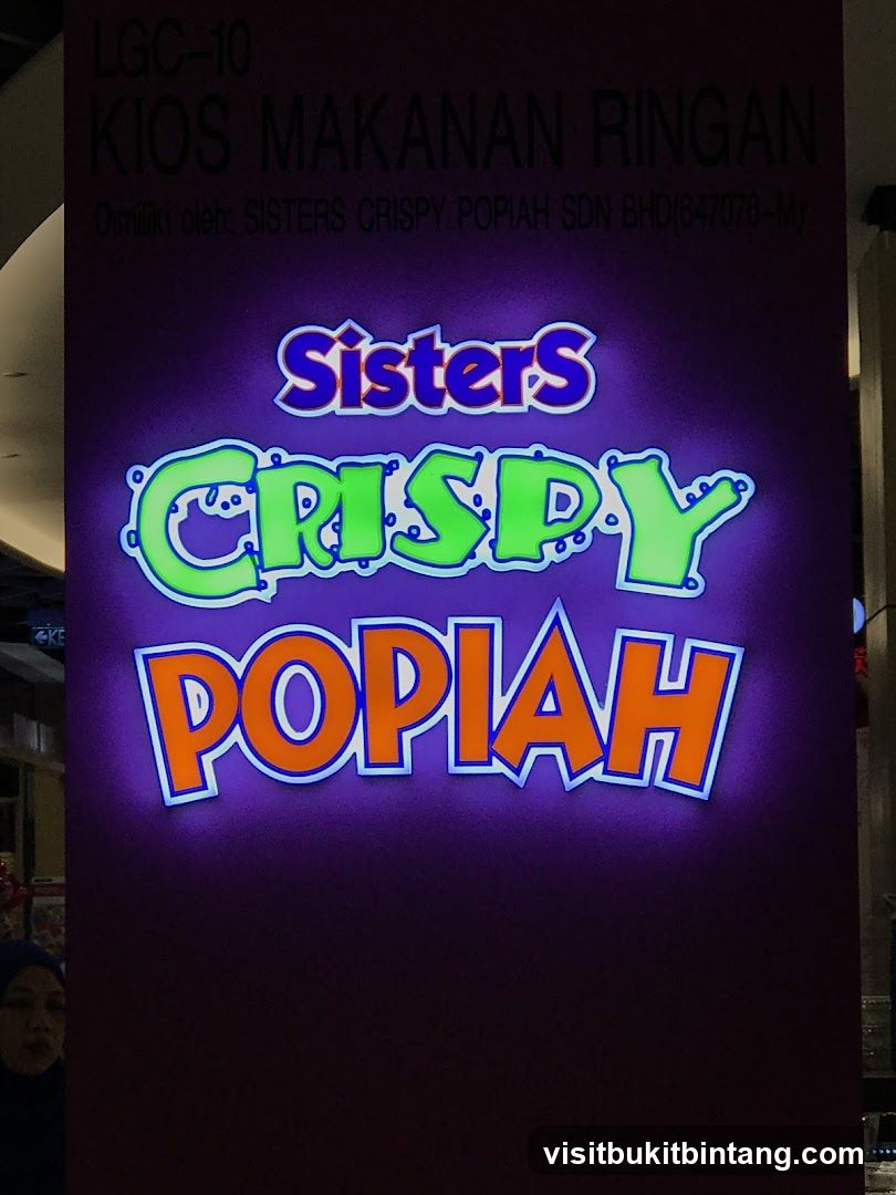 Sisters Crispy Popiah Sign