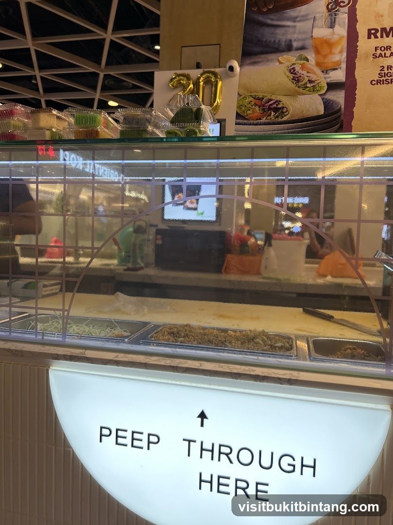 Food Counter Display