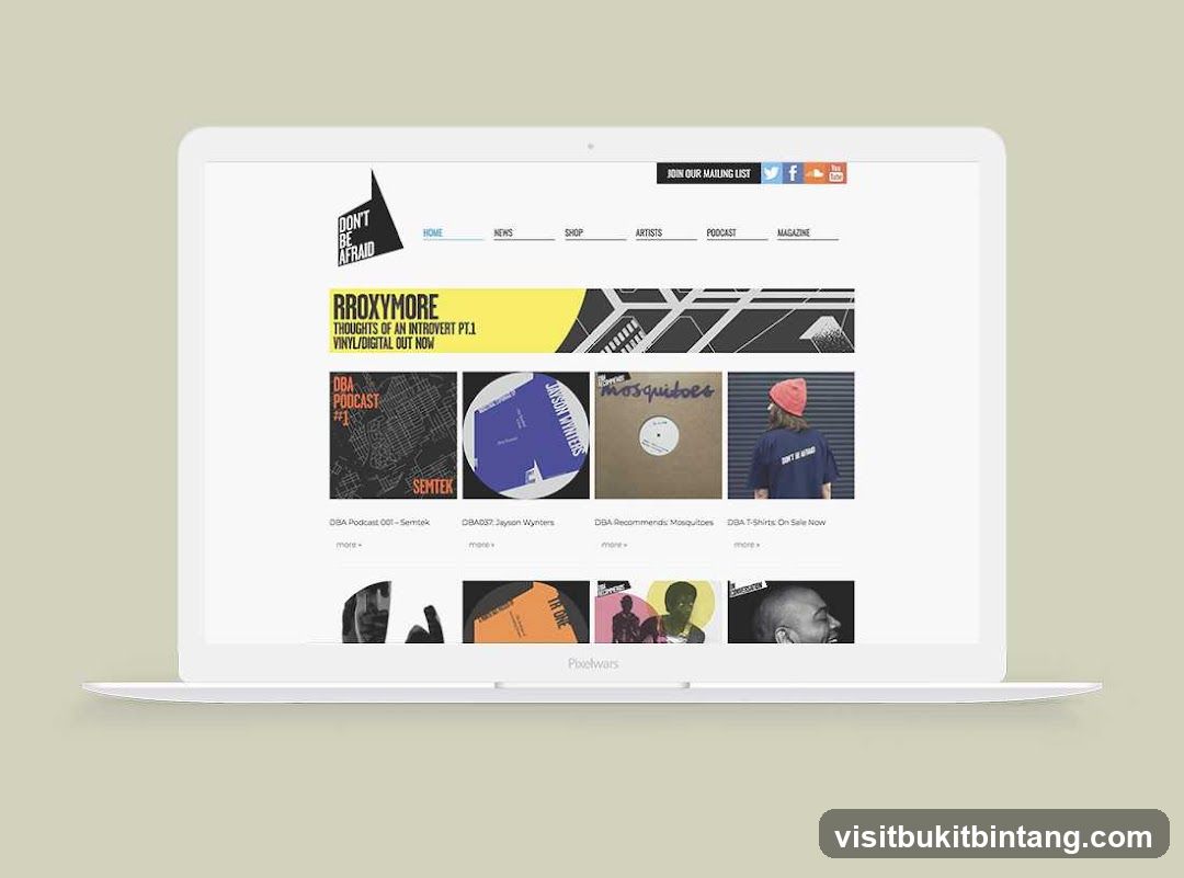 Website Homepage