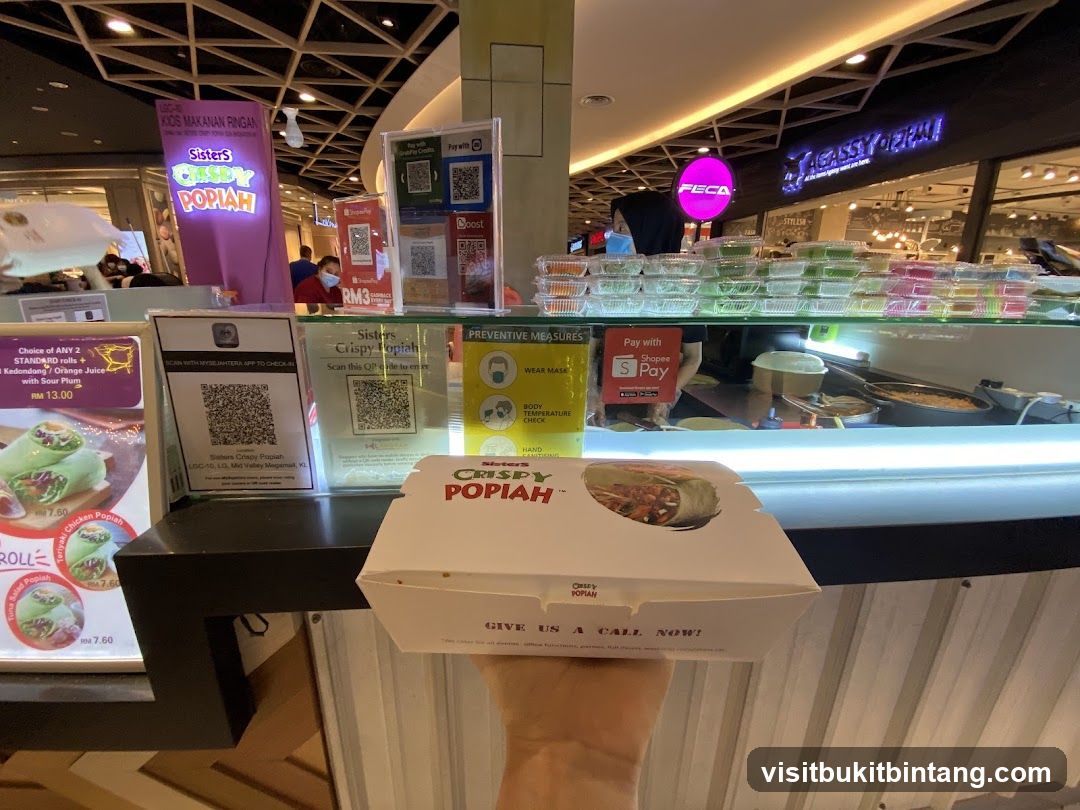 Sisters Crispy Popiah Food Stall
