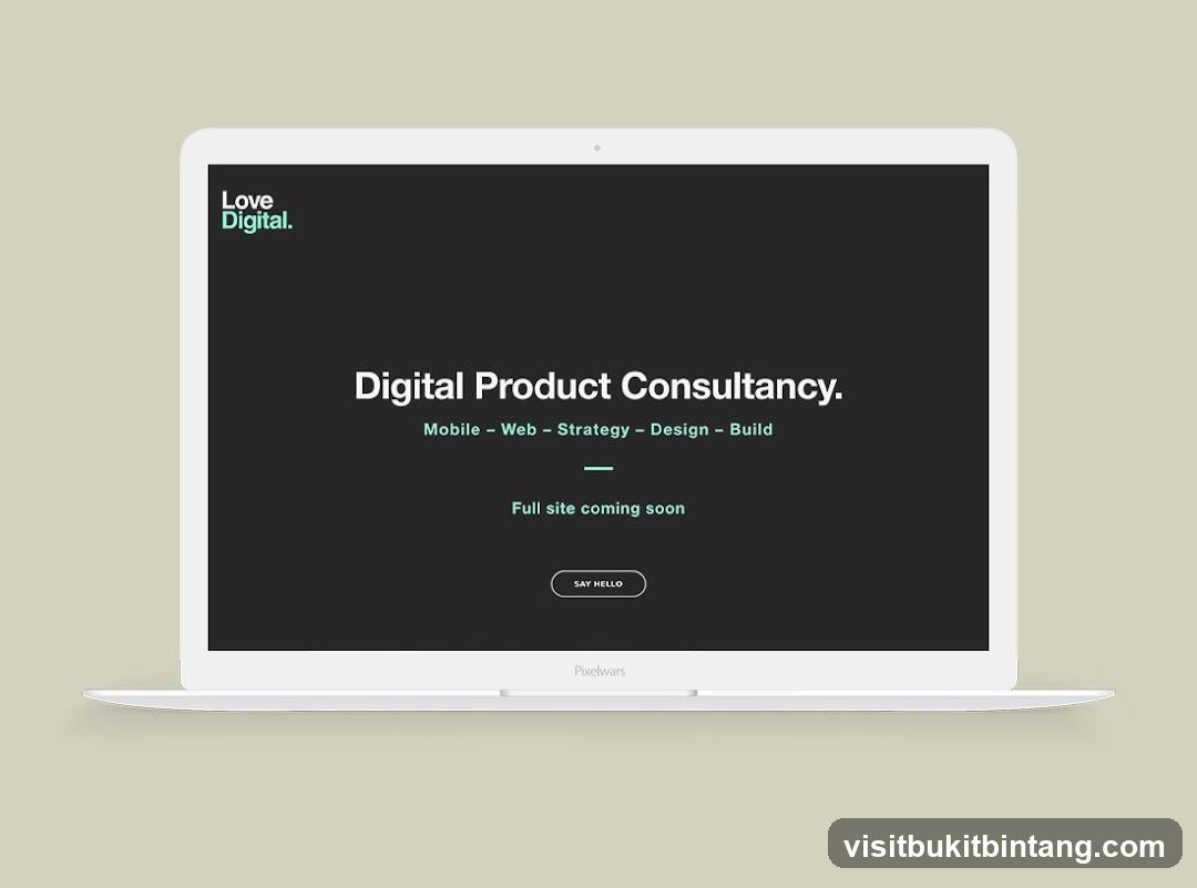 Website Landing Page