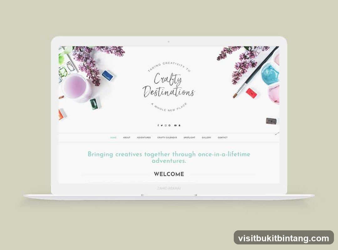 Crafty Destinations Website