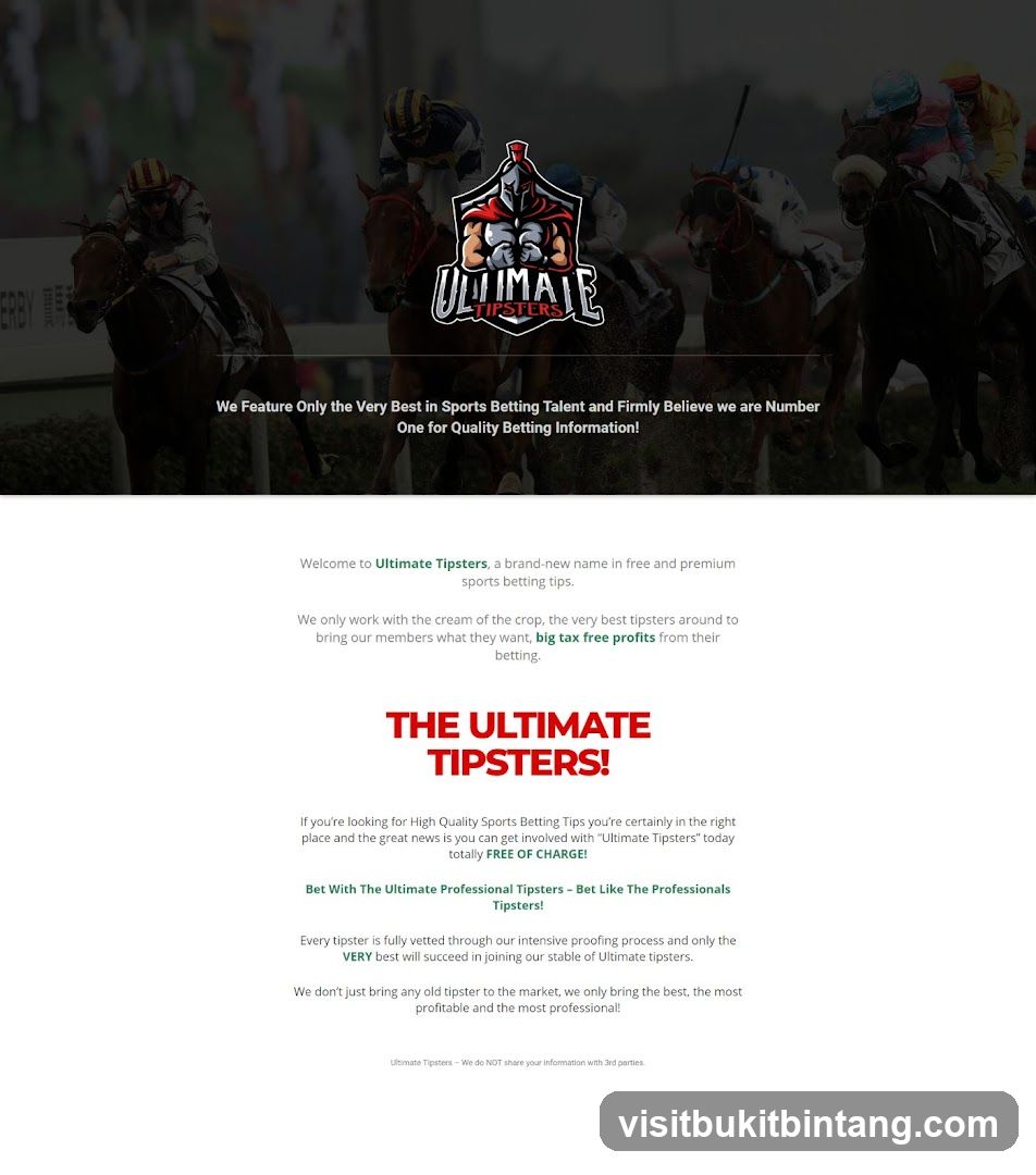 Ultimate Tipsters Website
