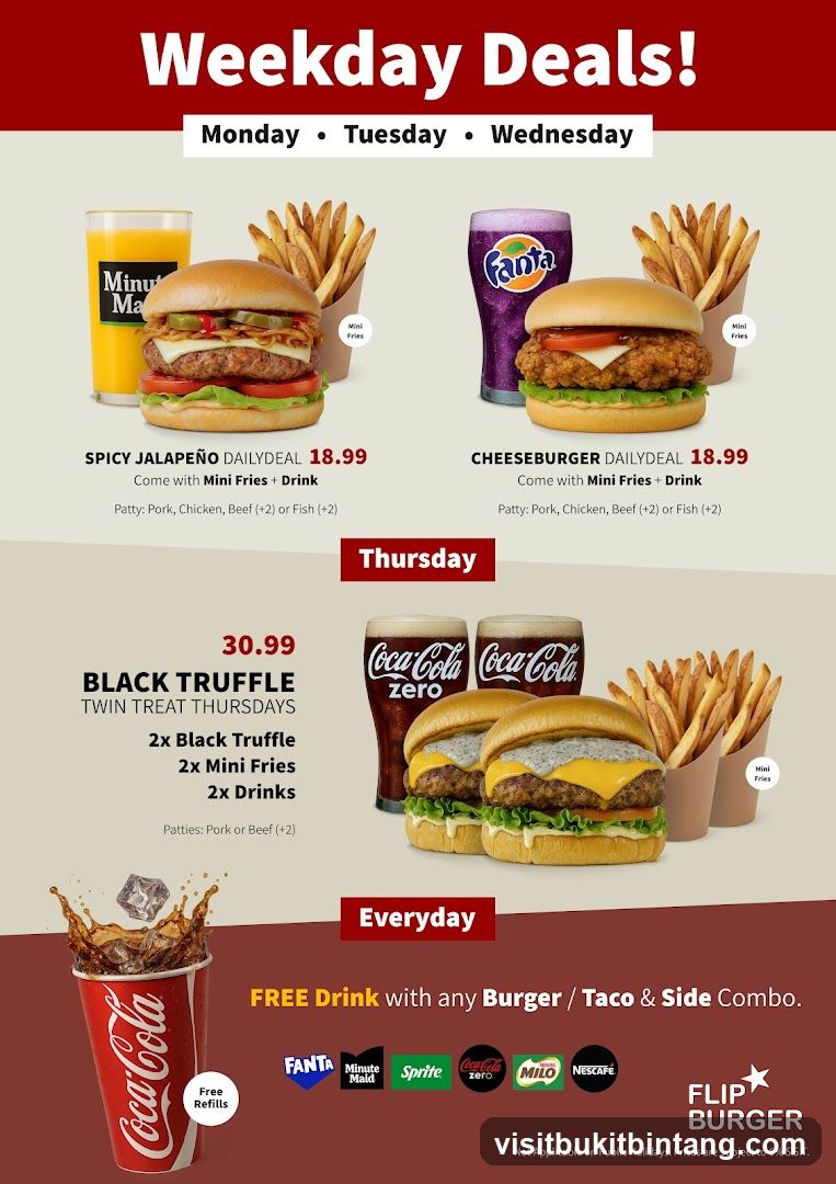 Weekday Deals!