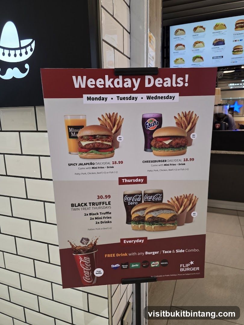 Weekday Deals!