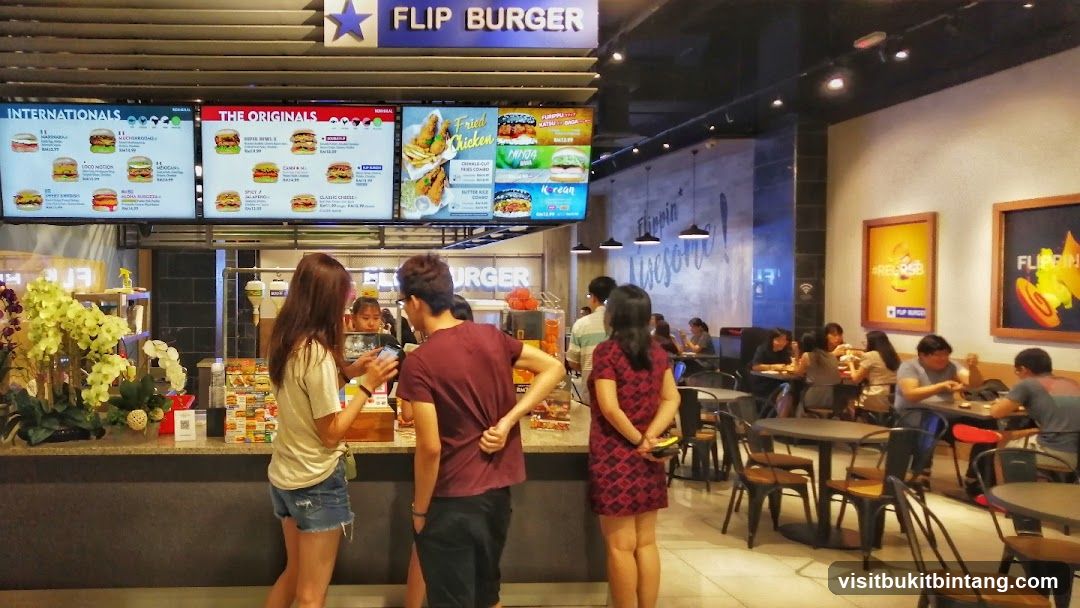 Flip Burger Restaurant Interior