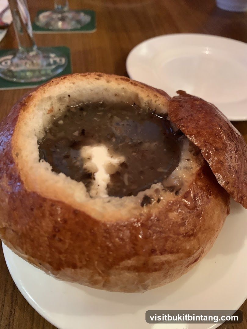 Soup in a Bread Bowl