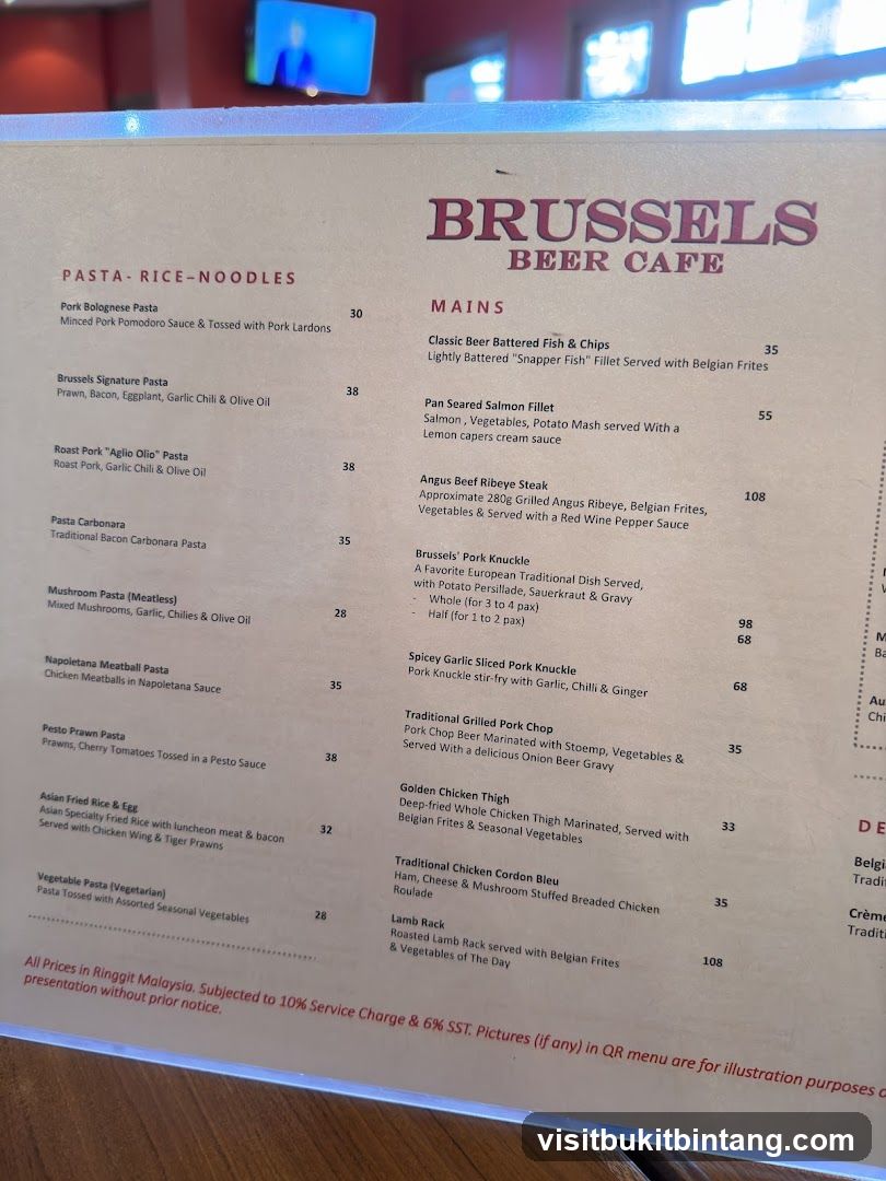 BRUSSELS BEER CAFE