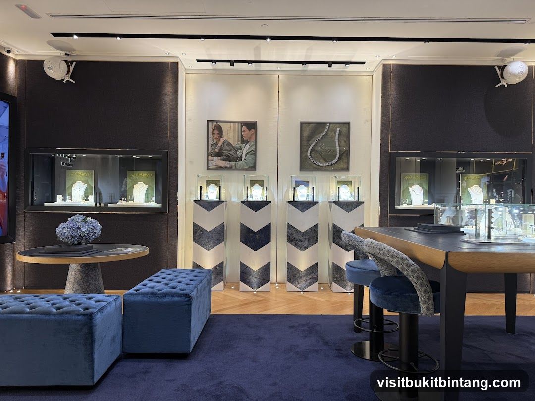 Luxury Jewelry Store Interior