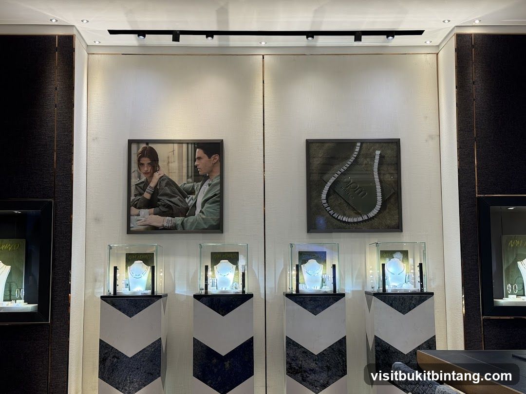 Jewelry store display