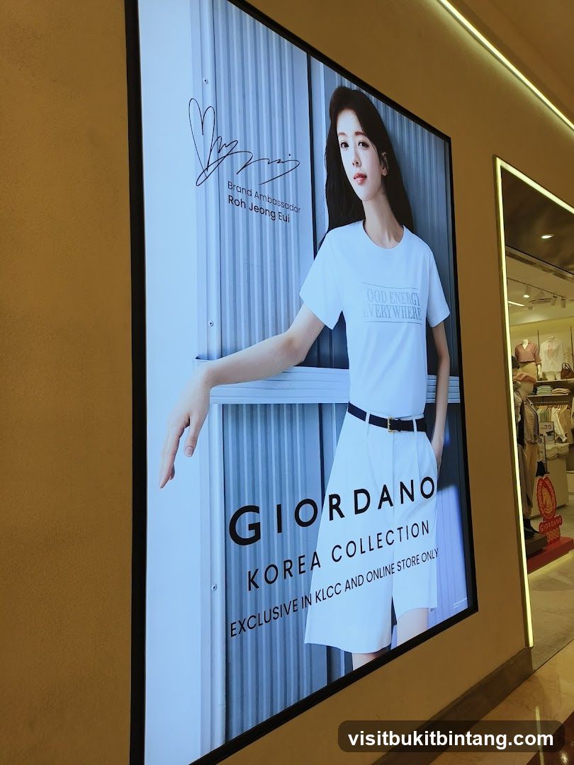 Giordano Korea Collection Advertisement