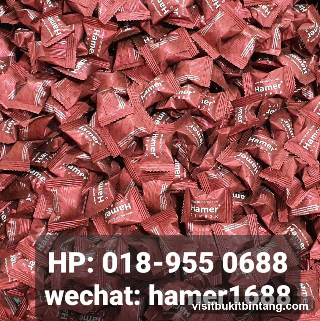 Pile of individually wrapped candies